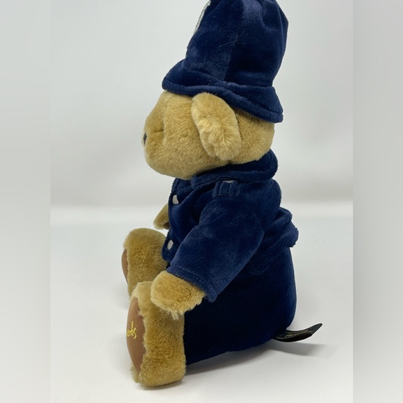 HARRODS: Police (Bobby) Teddy Bear, Blue Police Uniform. Knightsbridge London. - Picture 10 of 11